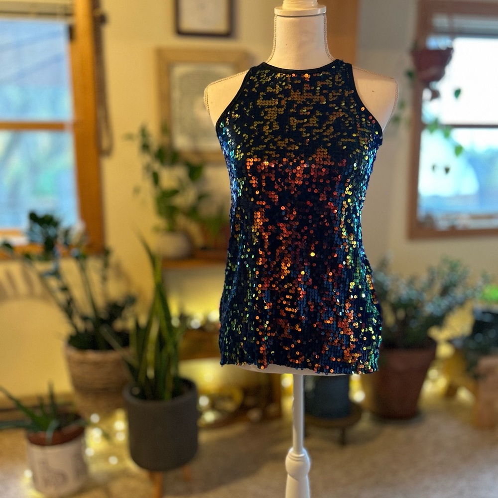 Sequin shirt